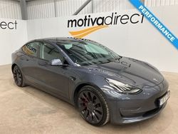Grey Used 2020 Tesla Model 3 Performance Sedan | £20,600 (A bit pricey)