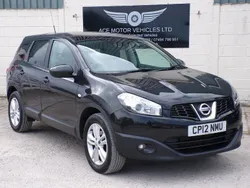 Black Used 2012 Nissan Qashqai +2 Acenta SUV | £2,999 (A bit pricey)