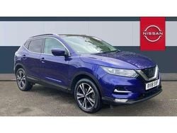 Blue Used 2018 Nissan Qashqai N-Connecta SUV | £11,979 (Good price)