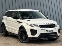 White Used 2016 Land Rover Range Rover evoque HSE Dynamic Estate | £11,186 (Fair price)