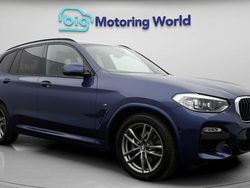 Blue Used 2019 BMW X3 M Sport SUV | £22,200 (Fair price)