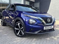 Blue Used 2022 Nissan Juke Tekna SUV | £17,790 (Fair price)