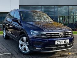 Atlantic blue metallic Used 2020 VW Tiguan SEL SUV | £20,188 (Good price)