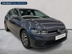 Grey Used 2023 VW Polo Life Hatchback | £17,225 (Fair price)