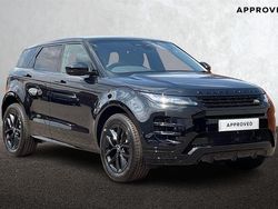 Santorini black Used 2025 Land Rover Range Rover evoque SE Dynamic SUV | £44,750