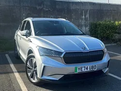 Silver Used 2024 Skoda Enyaq iV SUV | £31,568 (Fair price)