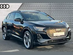 Black Used 2024 Audi Q4 e-tron Black Edition SUV | £41,780 (Super price)