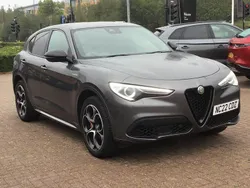 Grey Used 2022 Alfa Romeo Stelvio Veloce SUV | £27,500 (Fair price)