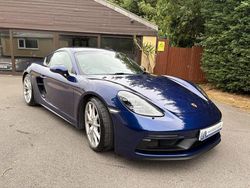 Blue Used 2020 Porsche 718 Cayman Coupe | £55,999 (Fair price)