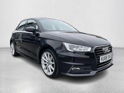 Black Used 2018 Audi A1 Sportback S-Line Hatchback | £11,124 (Fair price)