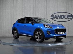 Blue Used 2020 Ford Puma Titanium Hatchback | £13,499 (Good price)