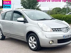 Silver Used 2008 Nissan Note Acenta MPV | £1,800 (Fair price)