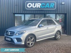 Silver Used 2016 Mercedes GLE350 AMG line Estate | £20,995 (Good price)