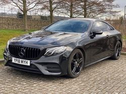 Black Used 2018 Mercedes E220 AMG line Coupe | £18,990 (Fair price)