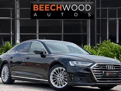 Black Used 2020 Audi A8 S-Line Sedan | £28,700 (Fair price)