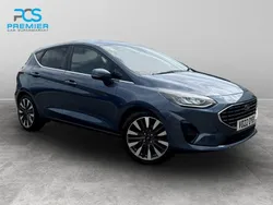 Blue Used 2022 Ford Fiesta Titanium Hatchback | £15,395 (Fair price)
