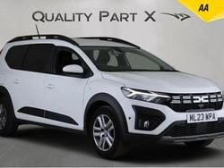 White Used 2023 Dacia Jogger Expression MPV | £13,675 (Good price)