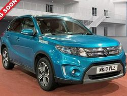 Blue Used 2018 Suzuki Vitara SZ5 SUV | £12,200 (Fair price)