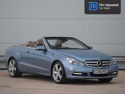 Blue Used 2011 Mercedes E350 Edition 1 Cabriolet | £5,290 (Fair price)