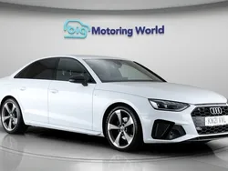 White Used 2021 Audi A4 Black Edition Sedan | £18,500 (A bit pricey)