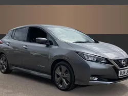 Grey Used 2018 Nissan Leaf Tekna Hatchback | £7,354 (Fair price)