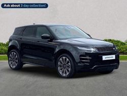 Black Used 2025 Land Rover Range Rover evoque HSE Dynamic SUV | £41,597