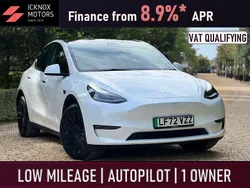 White Used 2022 Tesla Model Y Long Range AWD SUV | £27,279 (Fair price)