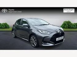 Grey Used 2023 Toyota Yaris Hybrid Hatchback | £19,958 (A bit pricey)