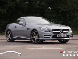 Silver Used 2012 Mercedes SLK350 AMG Cabriolet | £10,999 (Expensive)