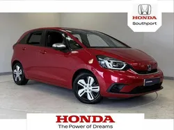 Crystal red Used 2022 Honda Jazz Hybrid Hatchback | £18,497 (Fair price)