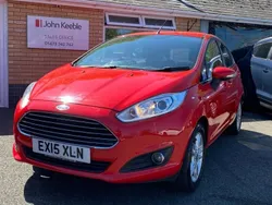 Red Used 2015 Ford Fiesta Zetec Hatchback | £6,799 (Fair price)