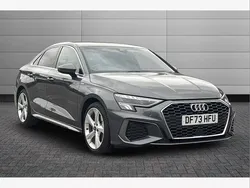 Grey Used 2023 Audi A3 S-Line Sedan | £22,295 (Fair price)