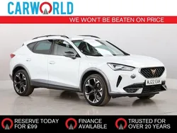 White Used 2022 Cupra Formentor SUV | £16,990 (Fair price)