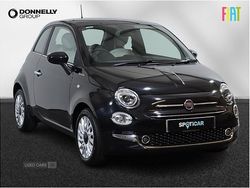 Black Used 2021 Fiat 500 Dolcevita Hatchback | £10,995