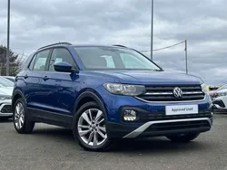 Blue Used 2021 VW T-Cross SE SUV | £16,795 (Fair price)