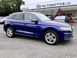 Blue Used 2019 Audi Q5 S-Line SUV | £21,980 (Super price)