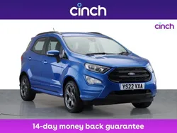 Blue Used 2022 Ford Ecosport ST-Line SUV | £12,449 (Fair price)