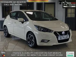 White Used 2022 Nissan Micra Acenta Hatchback | £11,740 (Fair price)