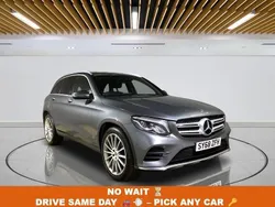 Grey Used 2018 Mercedes GLC250 AMG line SUV | £15,799 (Fair price)