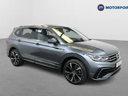 Grey Used 2022 VW Tiguan Allspace R-line SUV | £28,499 (Expensive)