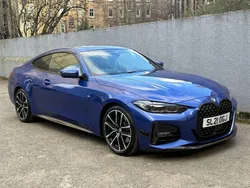 Blue Used 2021 BMW 420 M Sport Coupe | £25,595 (Super price)