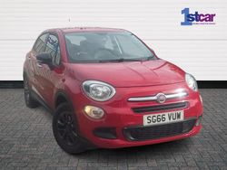 Red Used 2016 Fiat 500X Pop SUV | £5,489