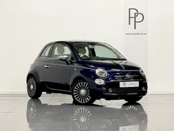 Blue Used 2017 Fiat 500 Riva Hatchback | £7,095 (A bit pricey)