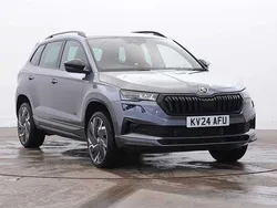 Grey Used 2024 Skoda Karoq SportLine SUV | £29,495 (Fair price)