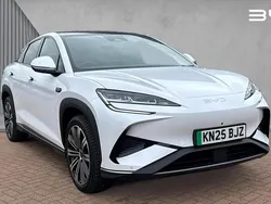 Metallic polar white Used 2025 BYD Sealion 7 Design SUV | £39,972