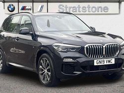 Black Used 2019 BMW X5 M Sport SUV | £36,495 (Fair price)