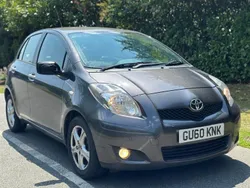 Grey Used 2010 Toyota Yaris Hatchback | £3,490 (Fair price)