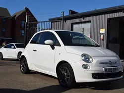 White Used 2009 Fiat 500 Sport Hatchback | £2,479 (Fair price)