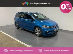 Blue Used 2020 VW Touran R-line MPV | £28,197