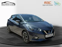 Metallic grey Used 2021 Nissan Micra Acenta Hatchback | £8,995 (Fair price)